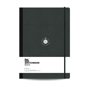 SKISSEBOK FLEX 22x31 CM 96 SIDER SORT