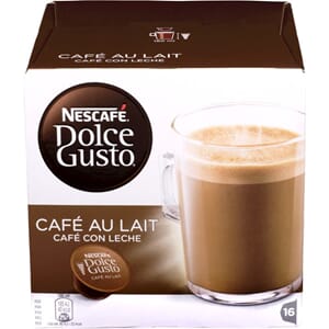 KAFFE KAP. DOLCE GUSTO. CAFE AU LAIT