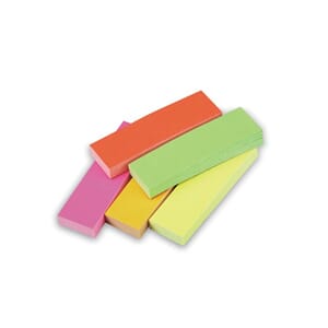 POST-IT BOKMERKE 5 FARGER 15MM x 50MM
