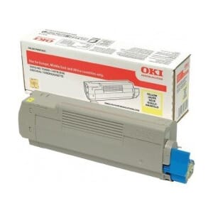 TONER OKI C612 YELLOW 6K