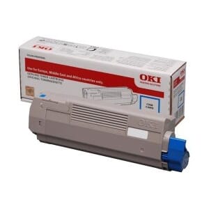 TONER OKI C612 CYAN (6000)
