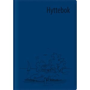 HYTTEBOK BLÅ A4