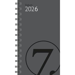 KALENDER 2026 7.SANS DATUM REFILL, SP KA GRÅ