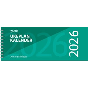 KALENDER 2026 7.SANS UKEPLANKALENDER SP KA
