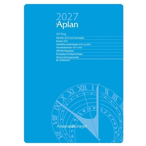 KALENDER 2027 APLAN A5 DAG ALMANAKKFORLAGET