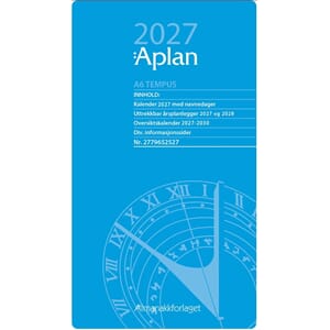 KALENDER 2027 APLAN A6 TEMPUS DAG ALMANAKKFORLAGET