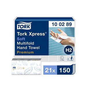 TORK PREMIUM INTERFOLD MYK (150) -  H2 (21 PK)