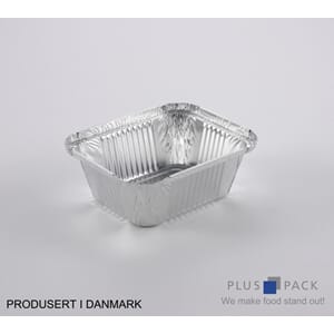 ALUFORM REKTANGULÆR 0,5L 100STK