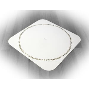 KAKEBRETT M/DEKOR PAPP 33X33 CM