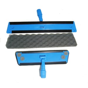 MOPPEPLATE 40CM PLAST BORRELS