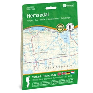 NORDECA TURKART HEMSEDAL 1:50 000