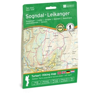 NORDECA TURKART SOGNDAL - LEIKANGER 1:50 000