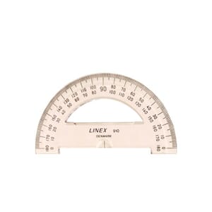 TRANSPORTØR LINEX HALVSIRKEL 180