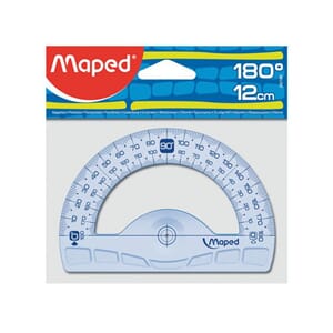 TRANSPORTØR MAPED 180° 12CM