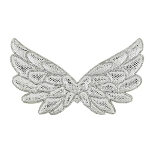 ENGLEVINGE 5 CM SØLV (10)