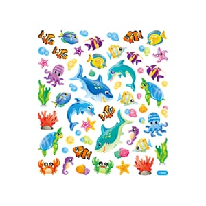 KLISTREMERKER FISKER M/GLITTER