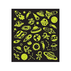 KLISTREMERKER VERDENSROMMET SELVLYSENDE