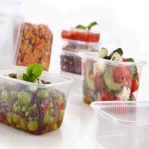 BEGER DELI KLAR PLAST 300ML MED LOKK 10 STK