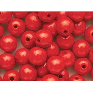 TREPERLER RØD 15MM (20)