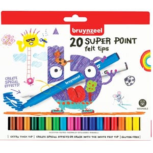 TUSJ BRUYNZEEL KIDS SUPER POINT 20 STK