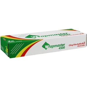 FILM 45CM X 500M 2 STK WRAPMASTER 4500