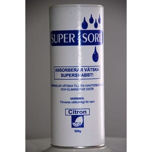 SUPER SORB ABSORBERENDE. PULVER SITRON 360G