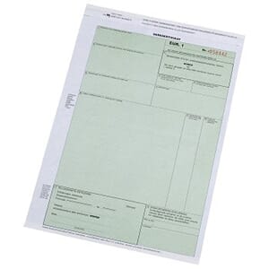 VARESERTIFIKAT EUR 1 SNAP-OUT (100)