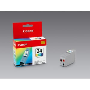 BLEKK CANON BCI-24CMY 3 FARGER FOR S300