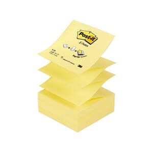 POST-IT Z-NOTES SUPERST GUL 76X76MM 10 BLOKKER