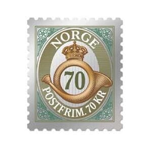 FRIMERKE 70 KR