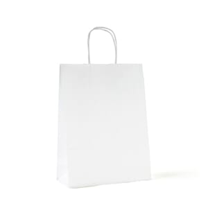 PAPIRPOSE HVIT 24x10x32 CM (250)