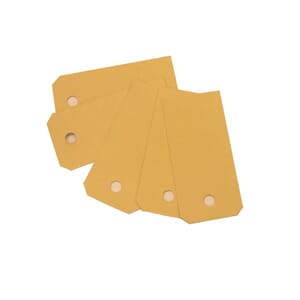 MERKELAPP 8x3,8 CM MANILLA M/HULL (1000)