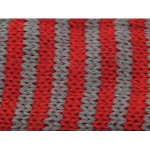 TUBESTRIKK 4CM RØD/GRÅ 10 METER