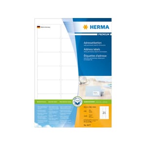 EtIKETT HERMA A4 ADR 63,5x38,1 MM (2100)