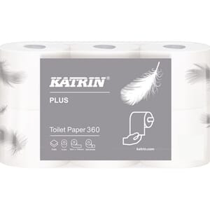 TOALETTPAPIR KATRIN PLUSS 360   50M 2L (42)