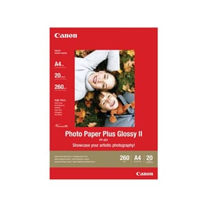 PAPIR CANON A4 PHOTO PLUS II GLOSSY 260G