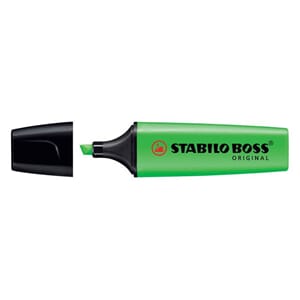 TEKSTMARKER STABILO BOSS GRØNN