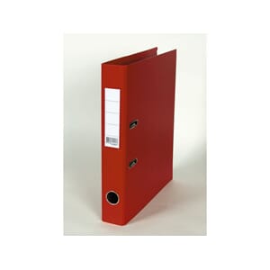 SMALORDNER A4 EMO RØD 40MM (10)