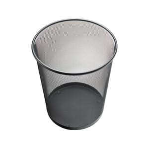 PAPIRKURV MESH METAL SORT 15L