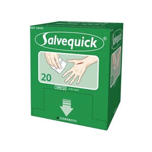 FØRSTEHJELP SÅRVASKSERV REFILL 20STK