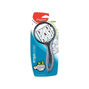 LUPE MAPED RUND 75MM X3