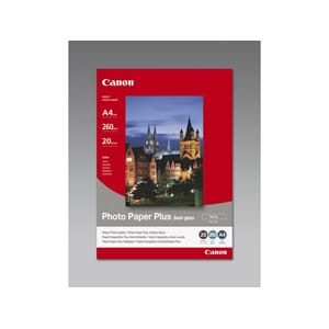 PAPIR CANON A4 PHOTO PLUS SEMI GLOSSY (SG-201)260G(20)