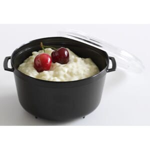 PLASTGRYTE SORT M/LOKK 0,5L PLUS PACK(5)