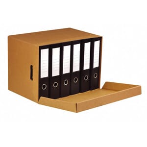 ARKIVBOKS MED LOKK FOR 6 BREVORDNERE