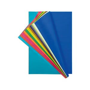 SILKEPAPIR 50x70 CM ASS 26 ARK 13 FARGER