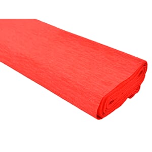 KREPPAPIR RØDT 50x250 CM