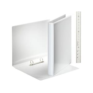 INNSTIKKPERM A4+ 2DR/30MM M/3LOMMER HVIT