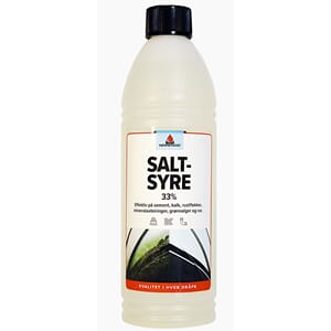 SALTSYRE 33 % - HØYKONSENTRERT SALTSYRE 0,6L
