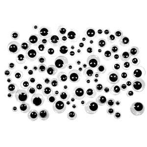 PLASTØYNE RUND MIX 100 STK