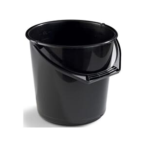 BØTTE PLAST 10L SORT